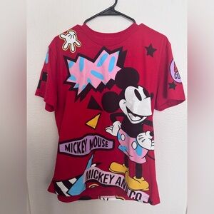 Disney  Mickey Mouse and Company All Over Print T-Shirt - Medium